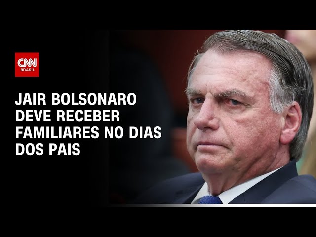 Moraes autoriza Bolsonaro a receber visita de familiares no Dia dos pais | AGORA CNN