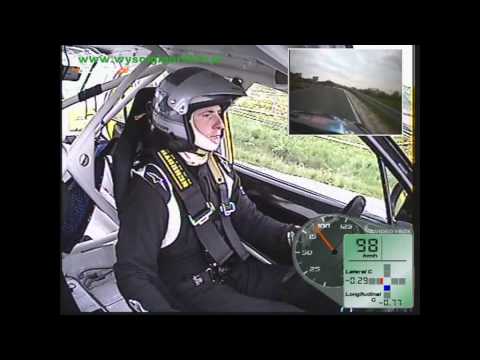 Grzegorz Dul - Mitsubishi Lancer Evo VIII - N+2000 - GSMP Korczyna 2010 - Onboard vbox
