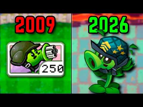 The Complete History of Gatling Pea: PvZ's Strongest Peashooter