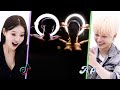 Two Korean Male and Female's Reaction of the TikTok 'Infinity'Challenge｜ asopo