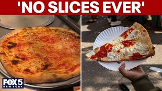 Are pizza places doing away with individual slices