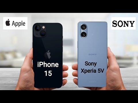 iphone 15 vs sony xperia 5v || sony xperia 5v vs iphone 15