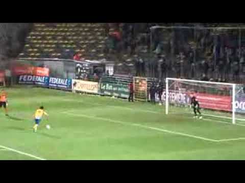 Percy Tau penalty st Gilloise vs Genk