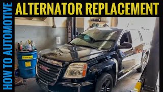 Replacing The Alternator On A 2010-2017 Chevrolet Equinox Or GMC Terrain With 2.4l Engine
