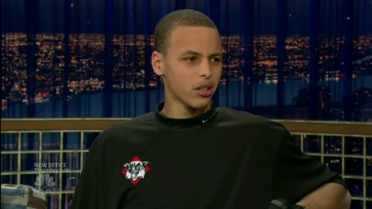 Stephen Curry on "Late Night with Conan O'Brien" - 4/4/08