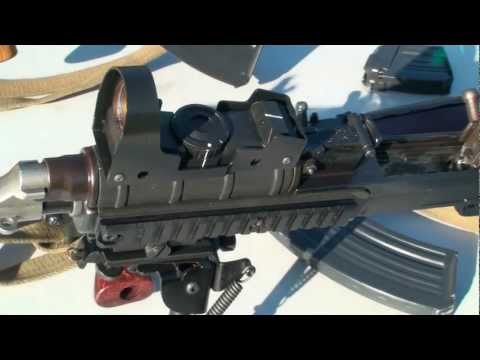 G's HD Gun Show: Shooting CZ Vzor 58 / Vz. 58 / 858 Tactical 7,62x39 tribute