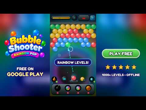Bubble Shooter: Rainbow Pop video thumbnail