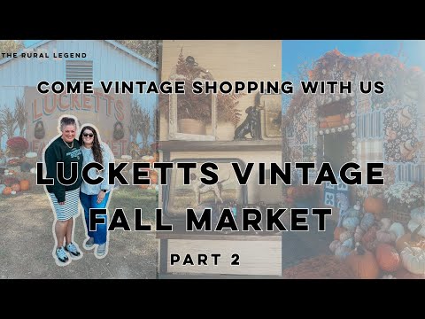 Vintage Shopping At Lucketts - Part 2 | Secondhand Home Decor + Thrift With Us + What I Bought