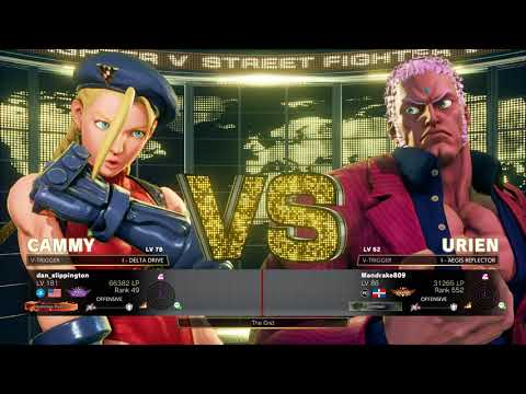 Grand Master Danslip Cammy Vs DR Mandrake Urien