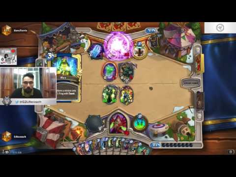 This is what happens when Lifecoach forgets that it's not an aggro shaman