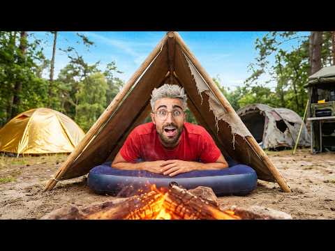 **אתגר הישרדות** קמפינג של כל חנות בישראל!!!