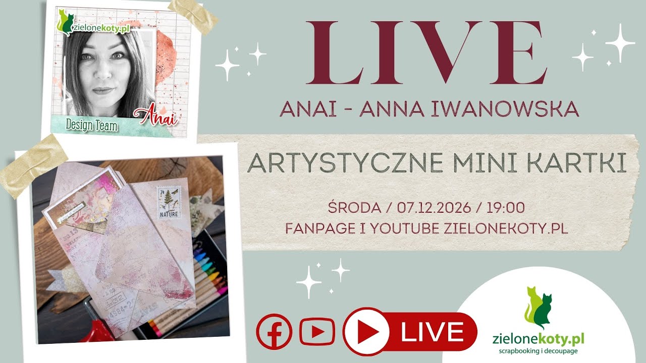 Kartki z ptaszkami z transmisji LIVE | Anai