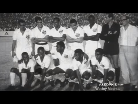 Grêmio 1x3 Santos - 16/01/1964 - Uma das maiores partidas de Pelé e Coutinho!
