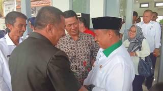 preview picture of video 'KERETA PANGANDARAN - Persiapan jalur 2 di stasiun banjar kereta pangandaran jurusan Banjar -  Gambir'