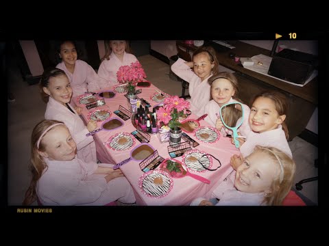 Girls Birthday Spa Party