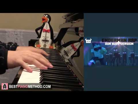 MINECRAFT - ENDERMAN Rap Song -  Dan Bull and Rockit Gaming (Piano Cover by Amosdoll)