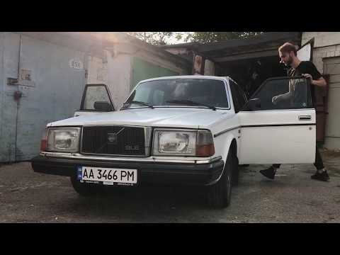 Volvo 245 wagon D24 start up.