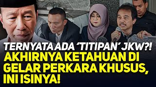 Download lagu TERNYATA ADA 'TITIPAN' JKW?! AKHIRNYA KETAHUAN DI GELAR PERKARA KHUSUS, INI ISINYA! mp3 Download lagu TERNYATA ADA 'TITIPAN' JKW?! AKHIRNYA KETAHUAN DI GELAR PERKARA KHUSUS, INI ISINYA! mp3