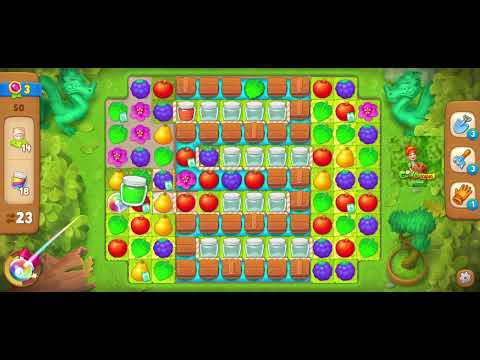 Golden Cup 9846 Stage 49 - 51 ▪︎ no hacks, real play ☆ Gardenscapes by Anne