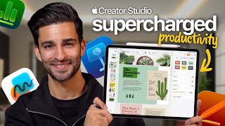 Using Keynote, Pages & Numbers on iPad with Apple Creator Studio SUPERCHARGES Productivity!