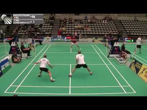 R32 - MD - M.Dierickx / F.Golinski vs L.Constantin / S.Vincent - 2014 Yonex Belgian International