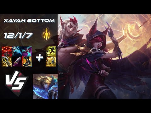BOTTOM Xayah vs Ezreal - EU Grandmaster Patch 25.S1.7