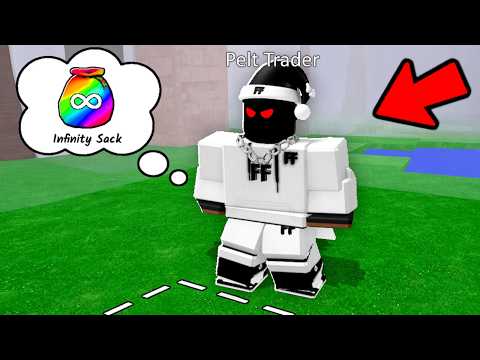 99 Nights But the Pelt Trader is YOUTUBER!