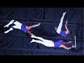 8th Gen Trapeze Artists Perform Daring 3x Summersault The Flying Poemas Circus Circus Las Vegas