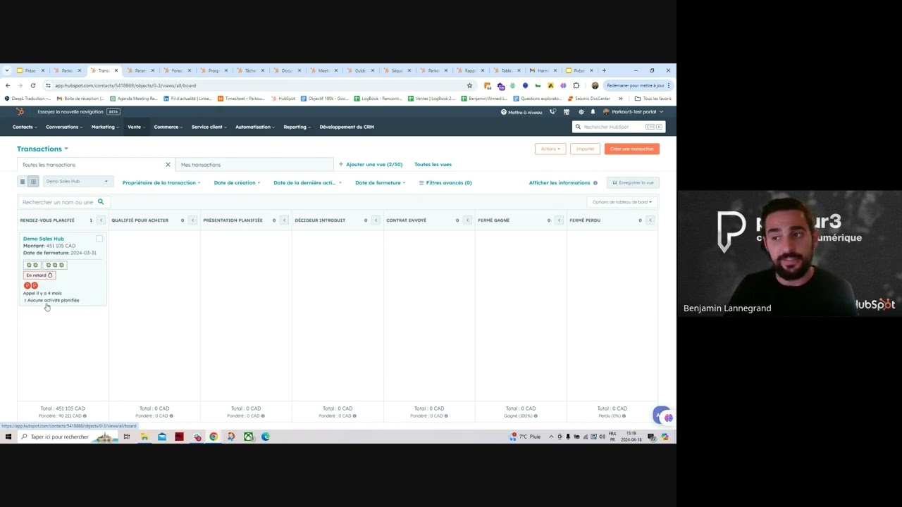 Démo HubSpot Sales Hub: Découvrez la puissance de la plateforme CRM