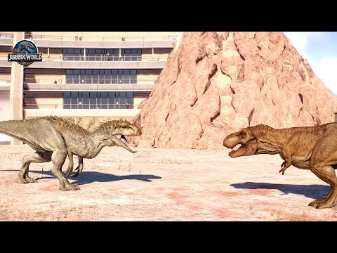  ULTIMATE DINOSAUR BATTLE ROYALE! 🦖🔥ALL LARGE CARNIVOROUS DINOSAUR BATTLE 