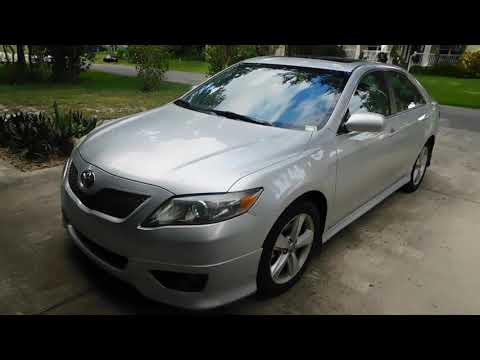 2011 Toyota Camry SE 2.5 startup full tour and engine