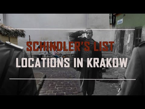 Schindlers list movie locations in Krakow (4K): Complete tour