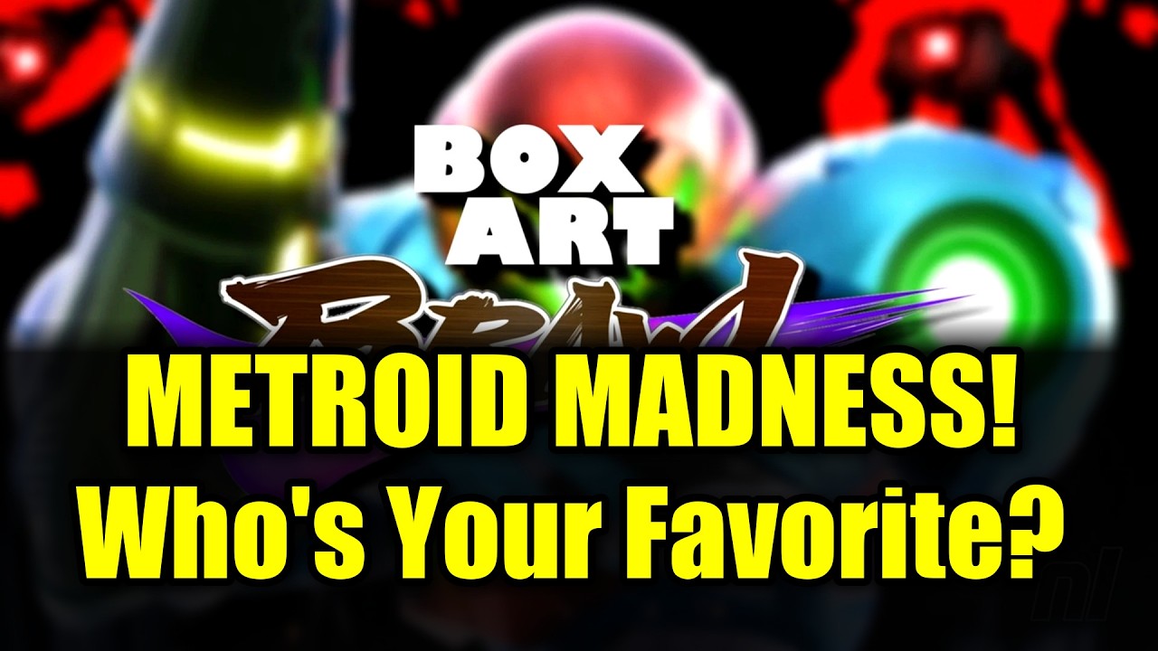 Metroid 40th Anniversary: Box Art Battle Royale