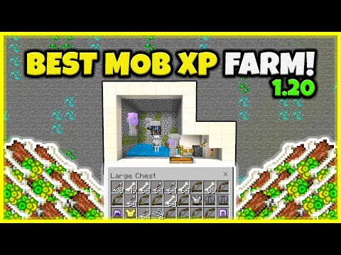 INSANE Mob XP Farm - FASTEST EVER!! Minecraft 1.20