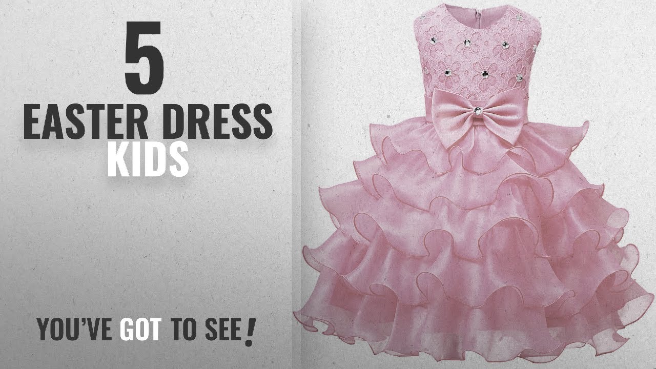 Top 10 Easter Dress Kids [2018]: NNJXD