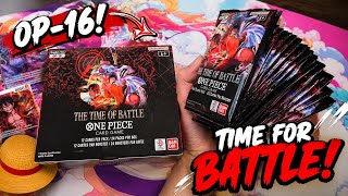Opening 4th box of OP-16 Time for Battle! Can we pull something great? #onepiece #optcg