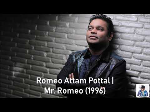 Romeo Attam Pottal | Mr. Romeo (1996) | A.R. Rahman [HD]