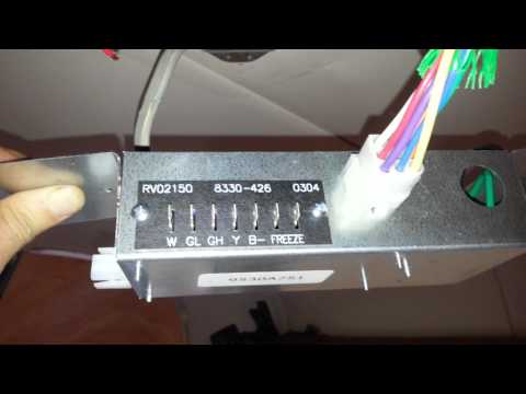 Installing thermostat for Coleman's Mach AC system