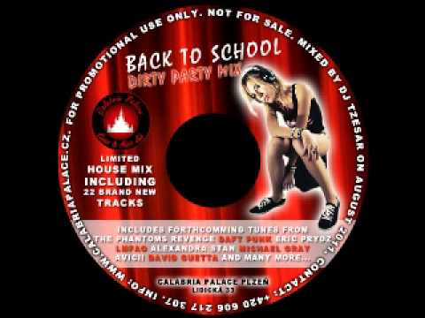 DJ TZESAR - Back to school (Dirty Party Mix) - mixed house CD