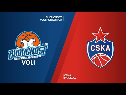 Buducnost VOLI Podgorica - CSKA Moscow Highlights | Turkish Airlines EuroLeague RS Round 9