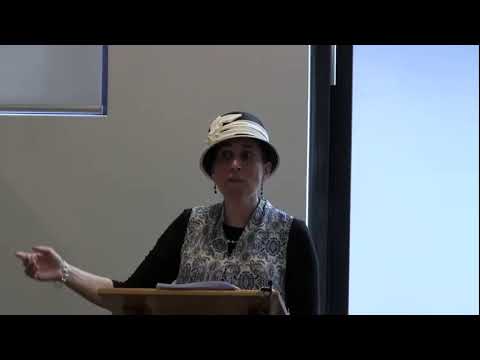 Guest speaker Rabbanit Shani Taragin speaking at BINA