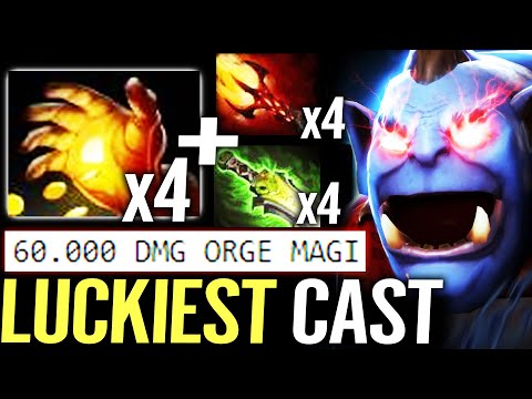 🔥 100% LUCKIEST Ogre Magi Ever — x4 MIDAS + EB + Dagon 60.000 DMG WTF Imba Offlane Dota 2 Pro