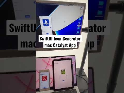 Coming Soon - Building SwiftUI icon generator mac Catalyst App Tutorial thumbnail
