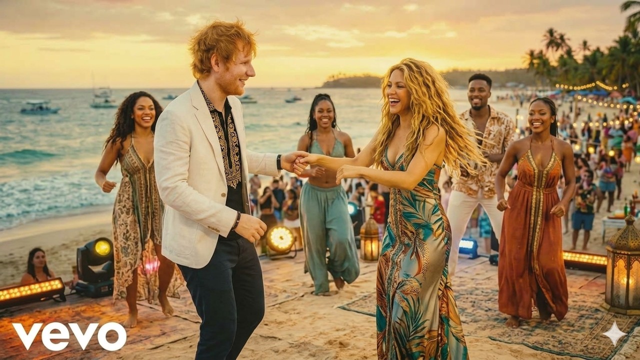 Only You And Me - Ed Sheeran ft Shakira (Official Music Video)