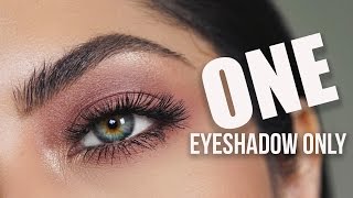 Simple One Eyeshadow Makeup | Melissa Alatorre