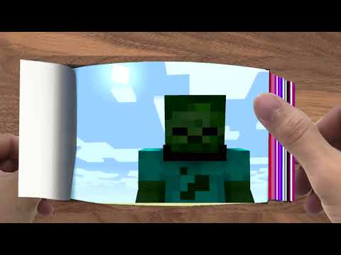 FLIPBOOK   Monster School  SEASON 9 ALL SCP EPISODE   Minecraft Animation001