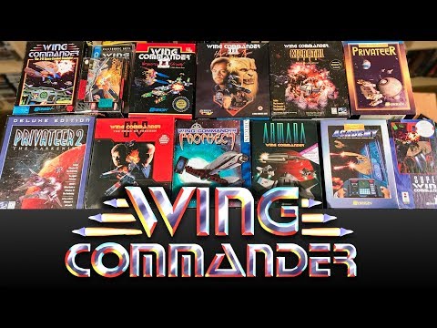 My WING COMMANDER collection - All the Games in BOX + Rare & Collectors Editions