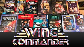 My WING COMMANDER collection - All the Games in BOX + Rare & Collectors Editions
