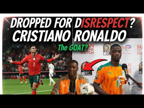 DROPPED for DISRESPECT? The Cristiano Ronaldo GOAT Debate Caused Nicolas Pepe's AFCON SNUB 