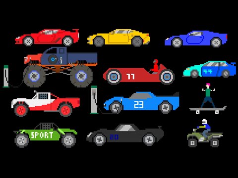 Sports Vehicles 2 - @TheKidsPictureShow 